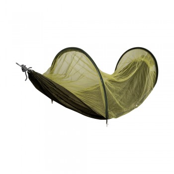Hamak z moskitierą zielony 260x140 - Manila Grindi - 3