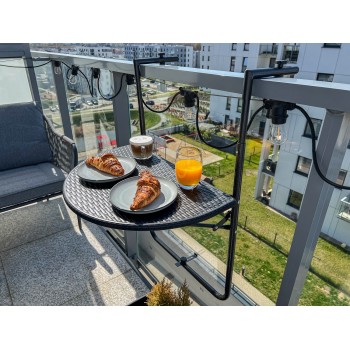 copy of Zestaw mebli ogrodowych szary - Paga I Grindi - 2