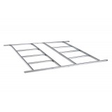 copy of Skrzynia ogrodowa metalowa 400l - 130x61x62 - Orto Grindi - 2