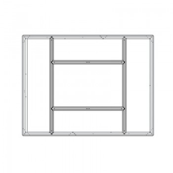 copy of Skrzynia ogrodowa metalowa 400l - 130x61x62 - Orto Grindi - 1