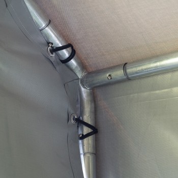 copy of Namiot garażowy PE 300x400x274 szary - NG 1 GRINDI IN THE GARDEN - 12