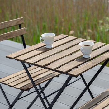 copy of Zestaw mebli ogrodowych szary - Paga I GRINDI IN THE GARDEN - 3