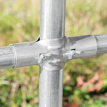 Namiot garażowy PE 300x400x274 szary - NG 1 GRINDI IN THE GARDEN - 3