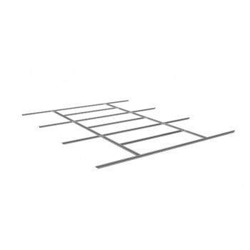 copy of Skrzynia ogrodowa metalowa 400l - 130x61x62 - Orto Grindi - 1