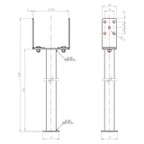 copy of Stützenfuß PS - Typ U GRUNDLINE - 2