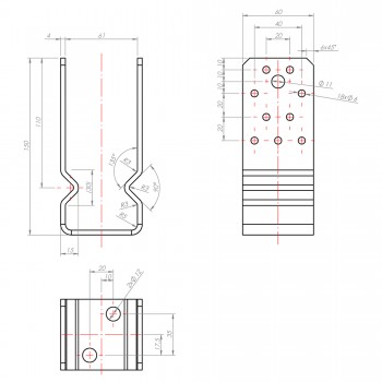 copy of Stützenfuß PS - Typ U GRUNDLINE - 2