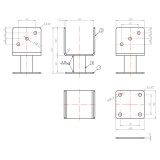 copy of Stützenfuß PS - Typ U GRUNDLINE - 2