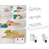 Nástěnná samonosná polička - FS police 60x23 cm Velano - 31