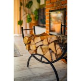 copy of Stojak na drewno kominkowe 42x37x68 - Druri Grindi - 2