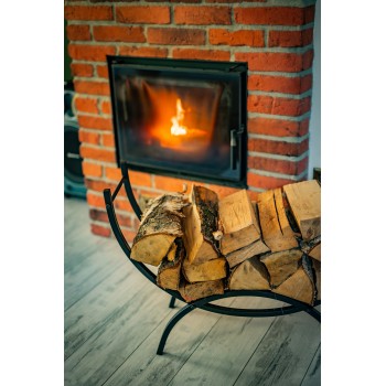 copy of Stojak na drewno kominkowe 42x37x68 - Druri Grindi - 7