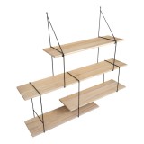 copy of Półka wisząca LOFT komplet 400/345/300 - FWL 1 Domax Home - 1