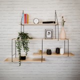 copy of Półka wisząca LOFT komplet 400/345/300 - FWL 1 Domax Home - 2