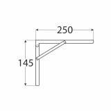 Klappkonsole WSA CHROM Velano - 3