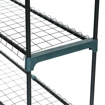 copy of Szklarnia ogrodowa Crocus II 70x50x158 - 4-półkowa GRINDI IN THE GARDEN - 6