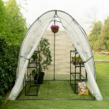 copy of Szklarnia ogrodowa Crocus II 70x50x158 - 4-półkowa GRINDI IN THE GARDEN - 2