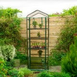 copy of Szklarnia ogrodowa Crocus II 70x50x158 - 4-półkowa Grindi - 2