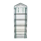 copy of Szklarnia ogrodowa Crocus II 70x50x158 - 4-półkowa Grindi - 5