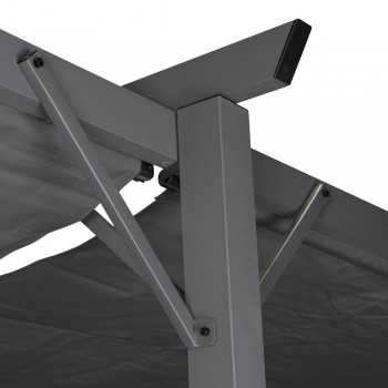 copy of Pergola tarasowa aluminiowa 4x3m Grindi - 7