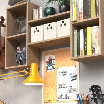 Regał wiszący modułowy na książki - FTS 1 Domax Home - 7