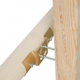 Zaun-Riegelbeschlag - LBO 203x68x2,5 DMX - 2