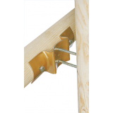 Zaun-Riegelbeschlag - LBO ZN 203x68x2,5 DMX - 2