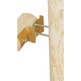 Zaun-Riegelbeschlag - LBO 145x68x2,5 DMX - 2