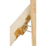 Zaun-Riegelbeschlag - LBO 200x58x2,5 DMX - 2