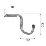 Wandhaken HR 120x120 Velano - 4