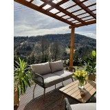 copy of Zestaw mebli ogrodowych szary - Paga I Grindi - 13