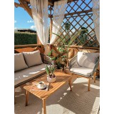 copy of Zestaw mebli ogrodowych szary - Paga I Grindi - 15