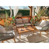 copy of Zestaw mebli ogrodowych szary - Paga I Grindi - 2