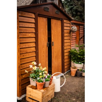 copy of Skrzynia ogrodowa metalowa 400l - 130x61x62 - Orto Grindi - 3