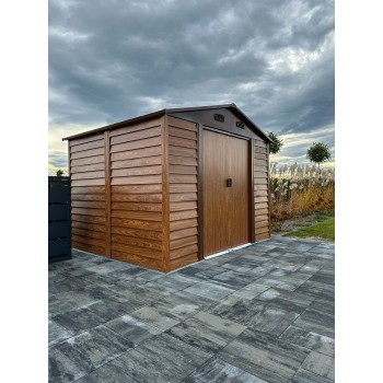 copy of Skrzynia ogrodowa metalowa 400l - 130x61x62 - Orto Grindi - 4