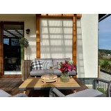 copy of Zestaw mebli ogrodowych szary - Paga I Grindi - 4