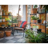 copy of Szklarnia ogrodowa Crocus II 70x50x158 - 4-półkowa GRINDI IN THE GARDEN - 4