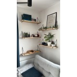 copy of Półka wisząca LOFT komplet 400/345/300 - FWL 1 Domax Home - 5