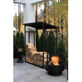 copy of Stojak na drewno kominkowe 42x37x68 - Druri Grindi - 2