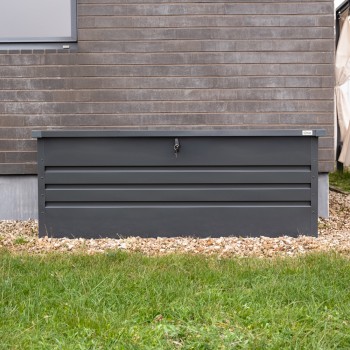 copy of Skrzynia ogrodowa metalowa 400l - 130x61x62 - Orto Grindi - 11