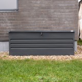 copy of Skrzynia ogrodowa metalowa 400l - 130x61x62 - Orto Grindi - 11