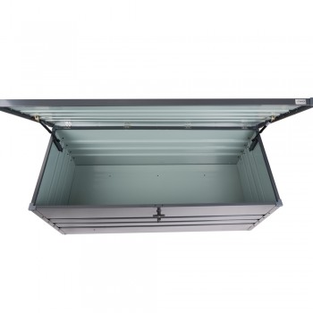 copy of Skrzynia ogrodowa metalowa 400l - 130x61x62 - Orto Grindi - 4