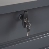 copy of Skrzynia ogrodowa metalowa 400l - 130x61x62 - Orto Grindi - 7