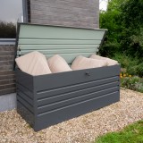 copy of Skrzynia ogrodowa metalowa 400l - 130x61x62 - Orto Grindi - 3