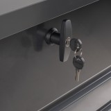 copy of Skrzynia ogrodowa metalowa 400l - 130x61x62 - Orto Grindi - 8