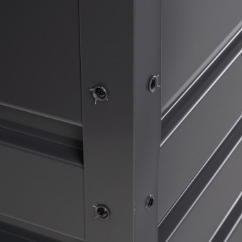 copy of Skrzynia ogrodowa metalowa 400l - 130x61x62 - Orto Grindi - 5