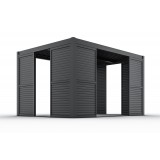 copy of Ścianka żaluzjowa panel do pergoli Kea - biała GRINDI IN THE GARDEN - 17