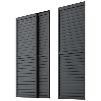 copy of Ścianka żaluzjowa panel do pergoli Kea - biała GRINDI IN THE GARDEN - 7