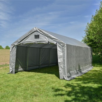 copy of Namiot garażowy PE 300x400x274 szary - NG 1 GRINDI IN THE GARDEN - 2