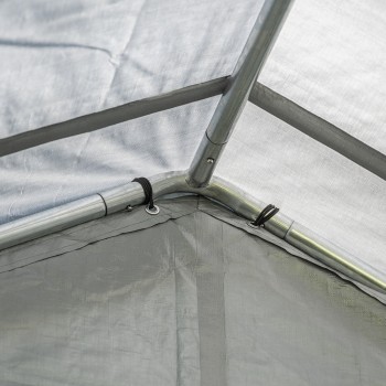 copy of Namiot garażowy PE 300x400x274 szary - NG 1 GRINDI IN THE GARDEN - 15