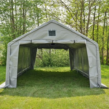 copy of Namiot garażowy PE 300x400x274 szary - NG 1 GRINDI IN THE GARDEN - 3