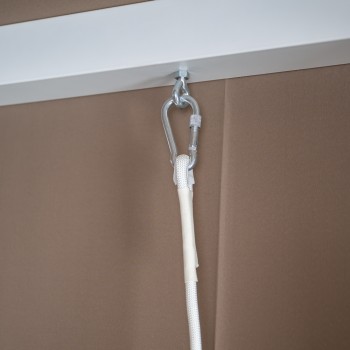 copy of Pergola leżak ogrodowy z zadaszeniem - Werula I - 195x195x195 szara GRINDI IN THE GARDEN - 6